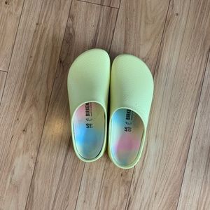 Birkenstock Super Birki Clog, yellow, size 40